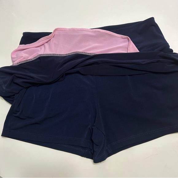 Golftini Navy stretch “Take A Chance” pull on skort size M - Picture 5 of 7